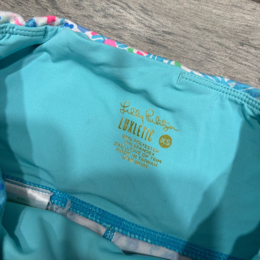 Lilly Pulitzer Luxletic Biker Shorts XS - Picture 5 of 7